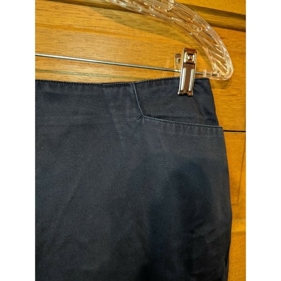 Carolina Blues Size 10 Skirt Navy Blue Long Straight Modest - Picture 2 of 6